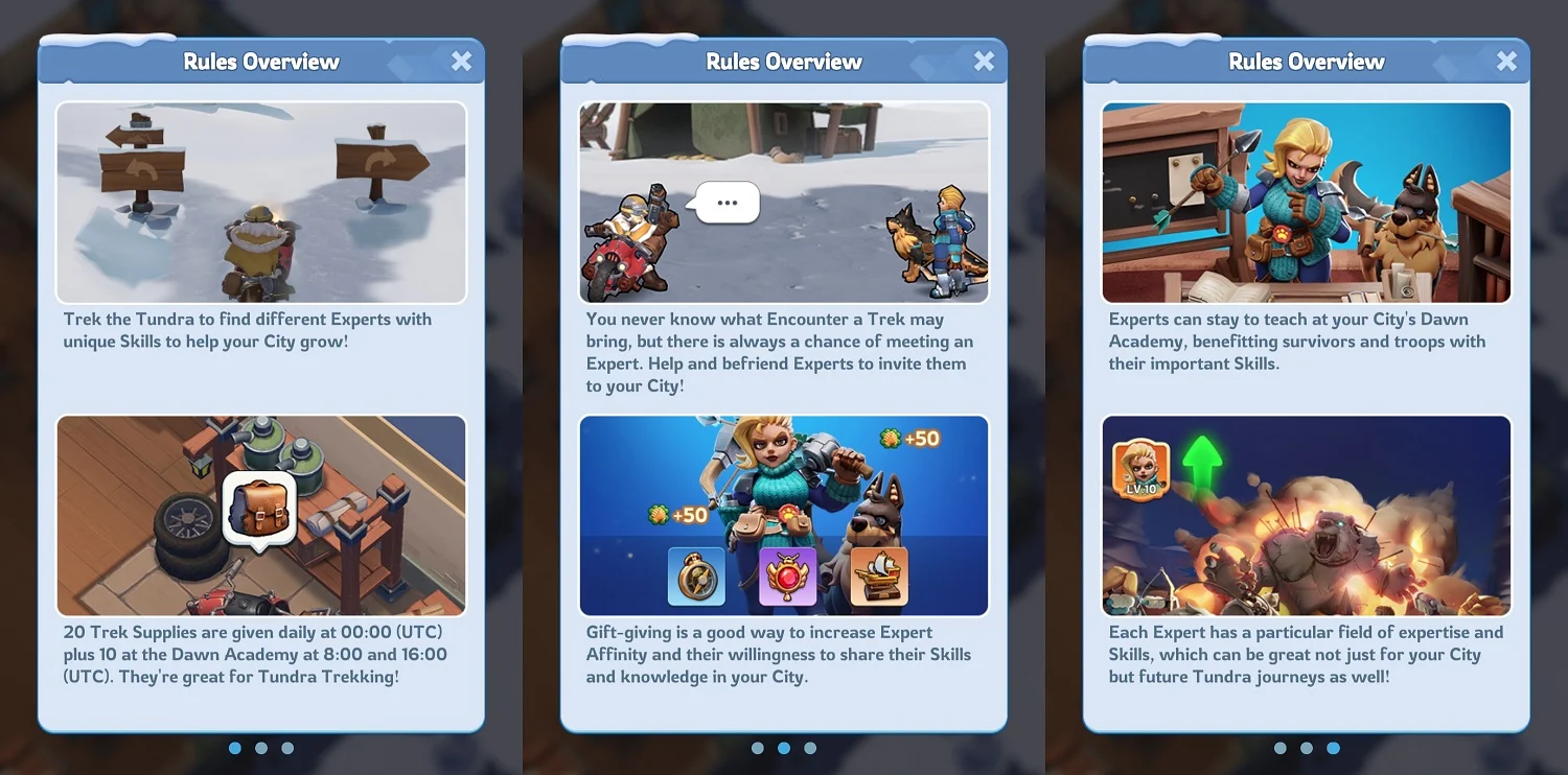 Expert System rules overview